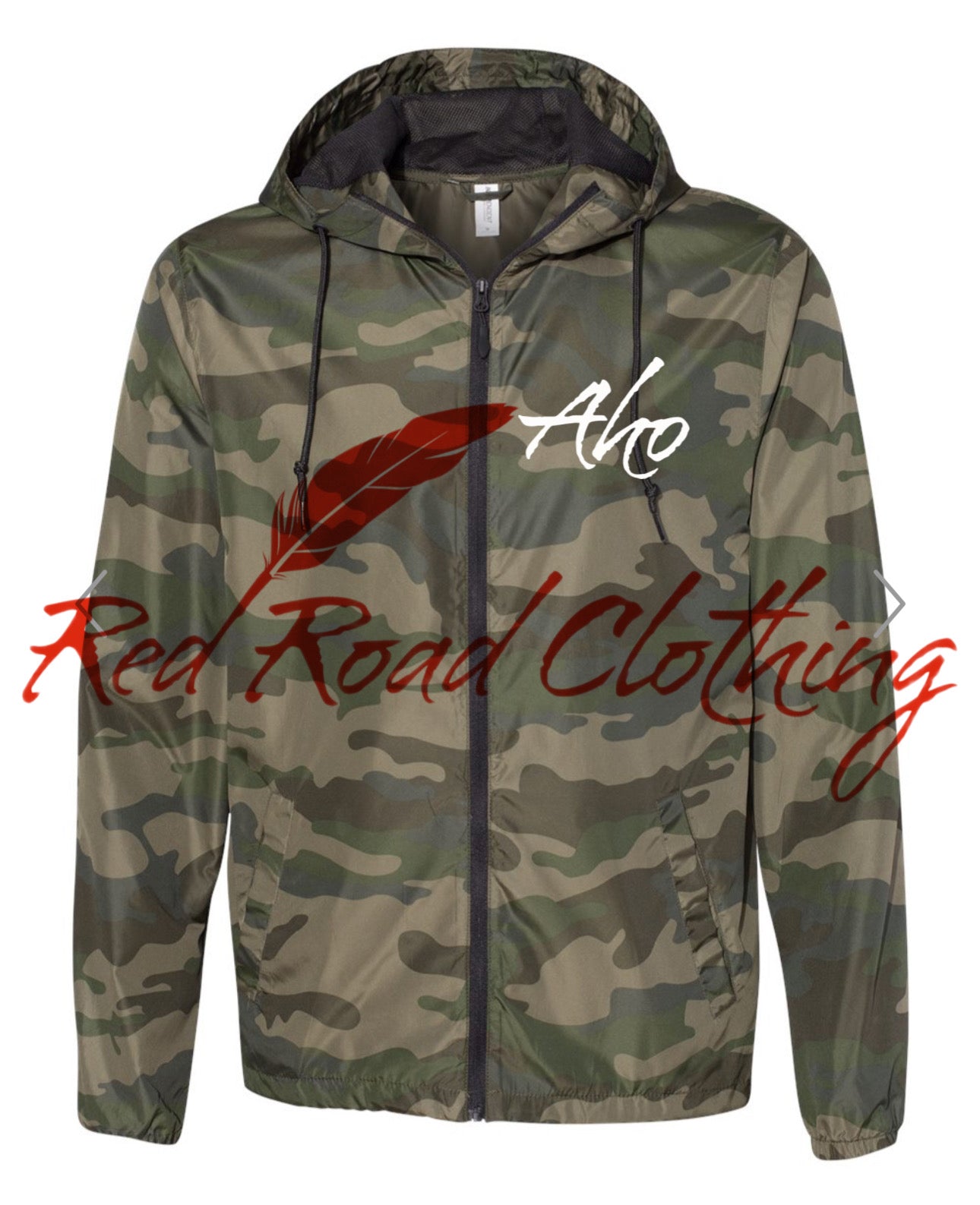 Aho Lightweight Windbreaker Jacket